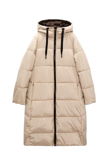 REVERSIBLE QUILTED COAT WITH WATER AND WIND PROTECTION