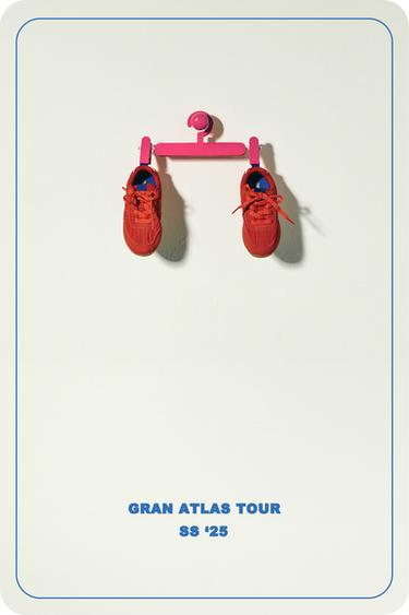 SOFT TRAINERS - Red by Zara