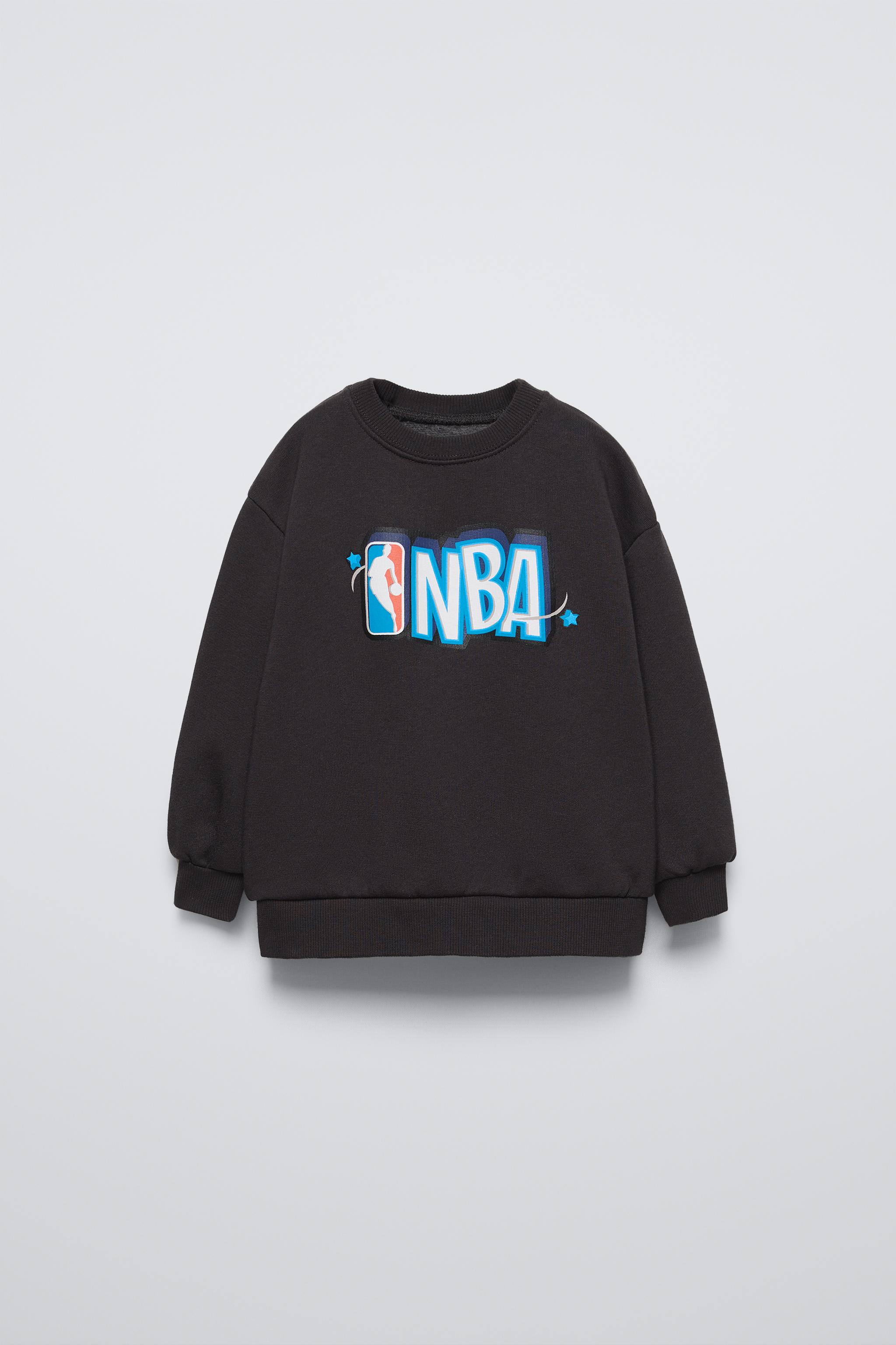 Zara Kids NBA Teams Textured Sweatshirt