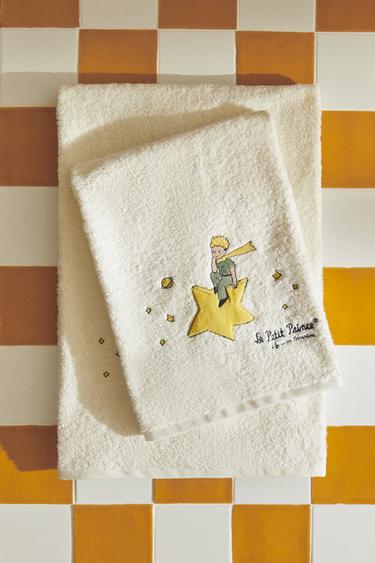 CHILDREN’S LE PETIT PRINCE BATH TOWEL - Oyster-white by Zara - Image 5