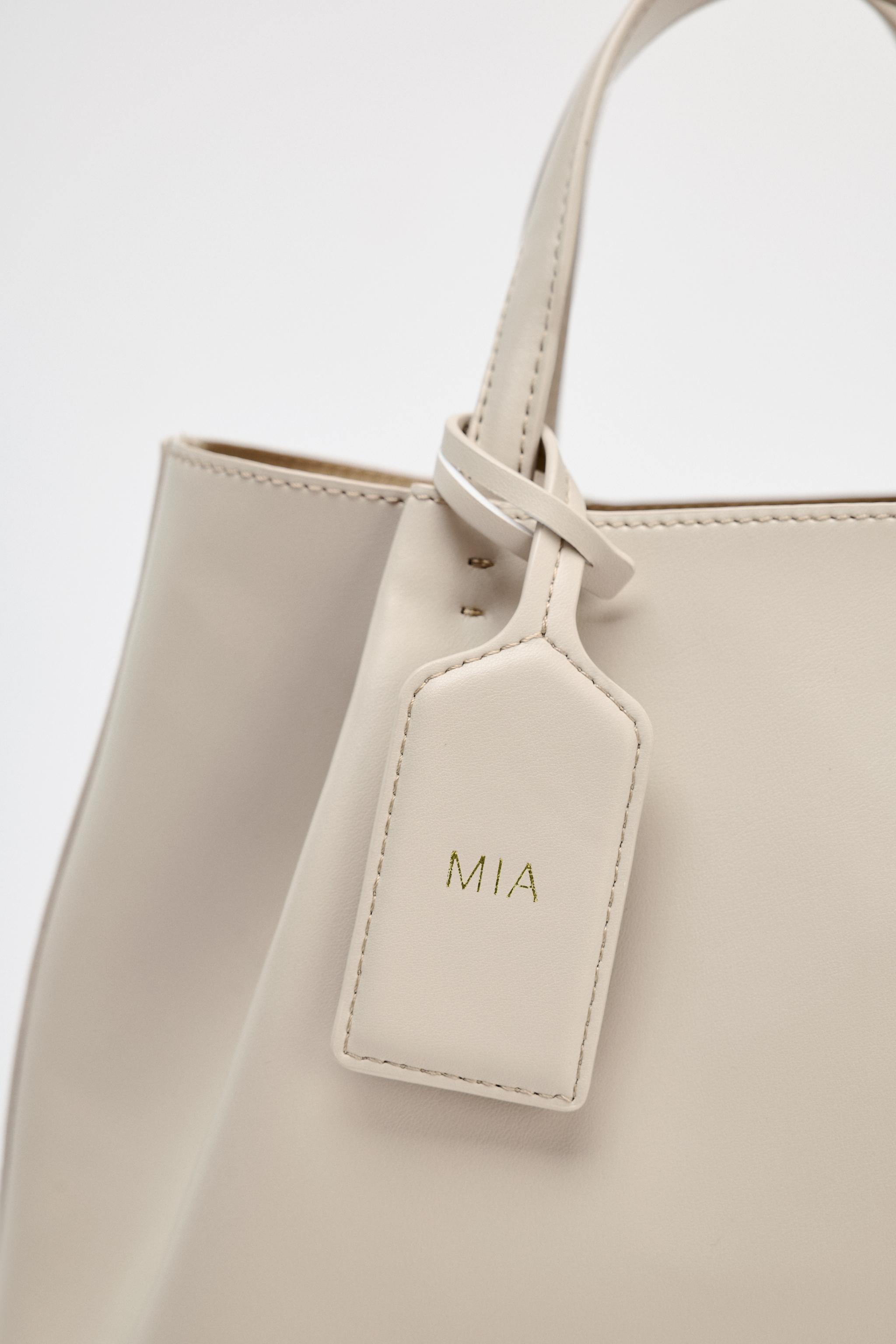 TOPSTITCHED CITY BAG - Black | ZARA United States TOPSTITCHED CITY BAG - Black | ZARA United States