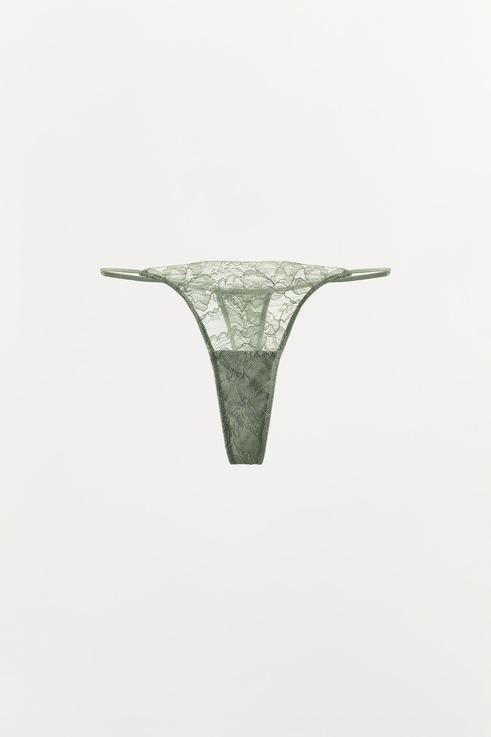 Zara Dantelli Tanga görsel 3