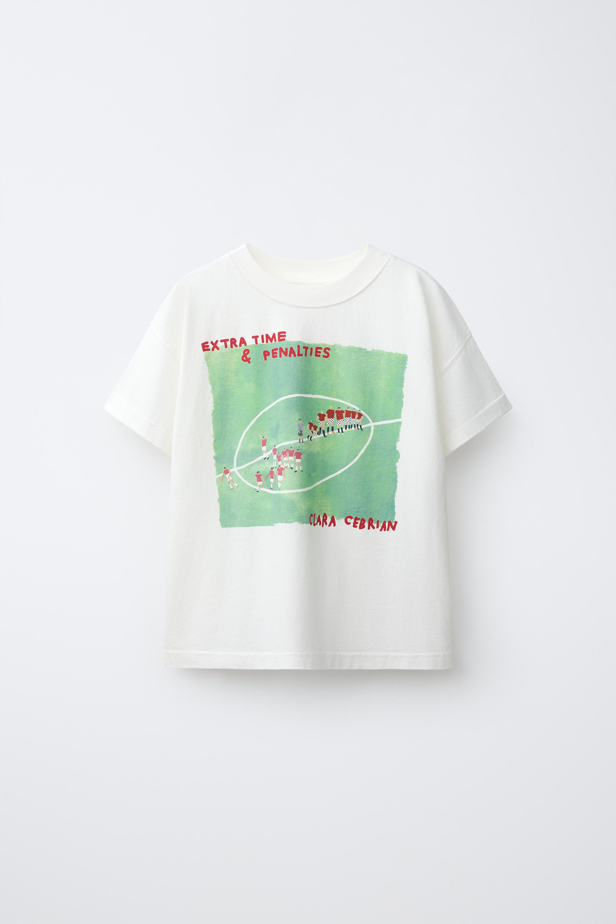 CLARA CEBRIAN © PRINT T-SHIRT — White