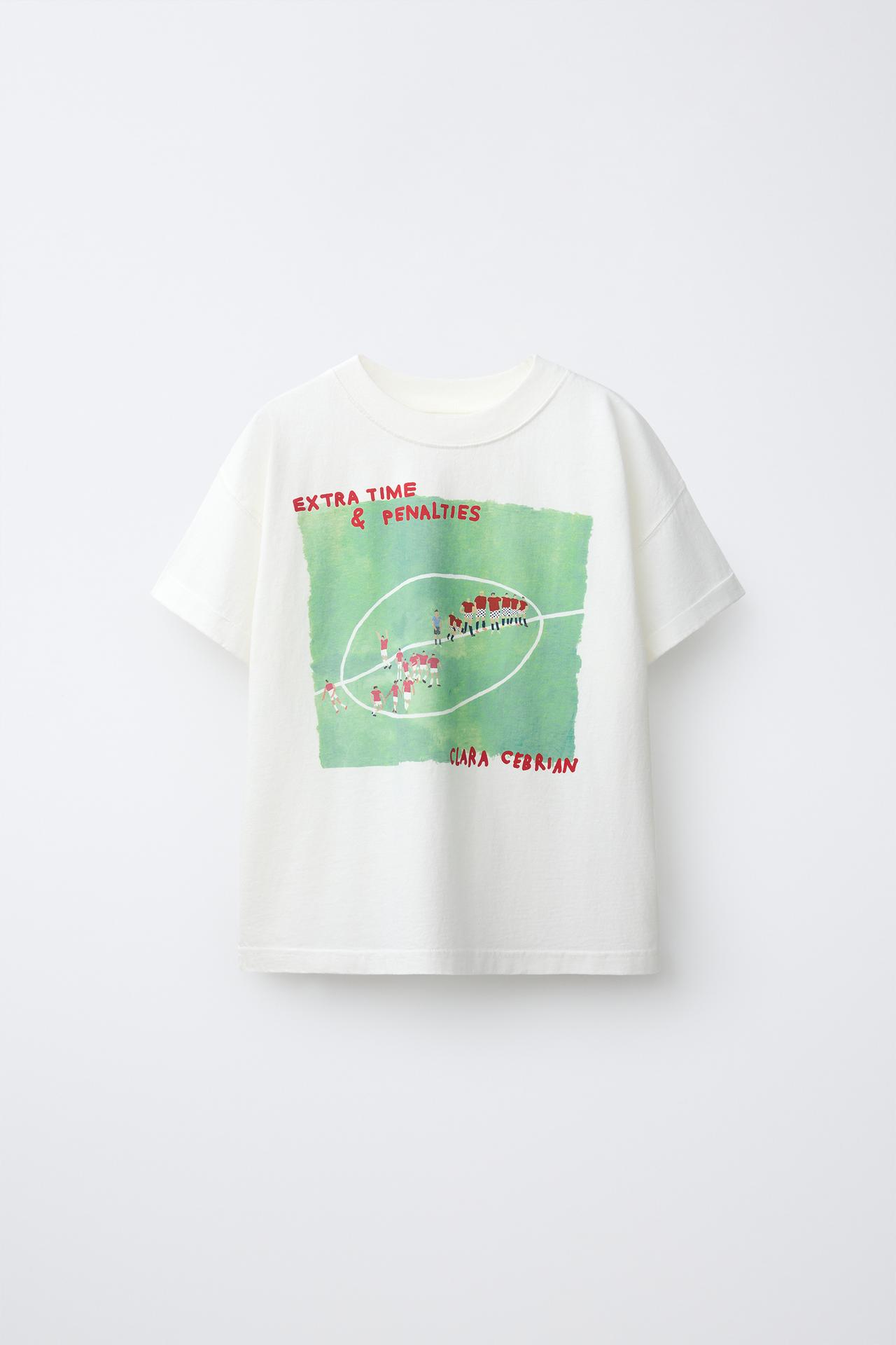 CLARA CEBRIAN © PRINT T-SHIRT — White