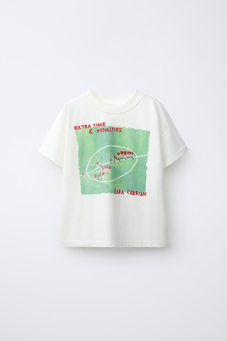 CAMISETA ESTAMPADO CLARA CEBRIAN ©