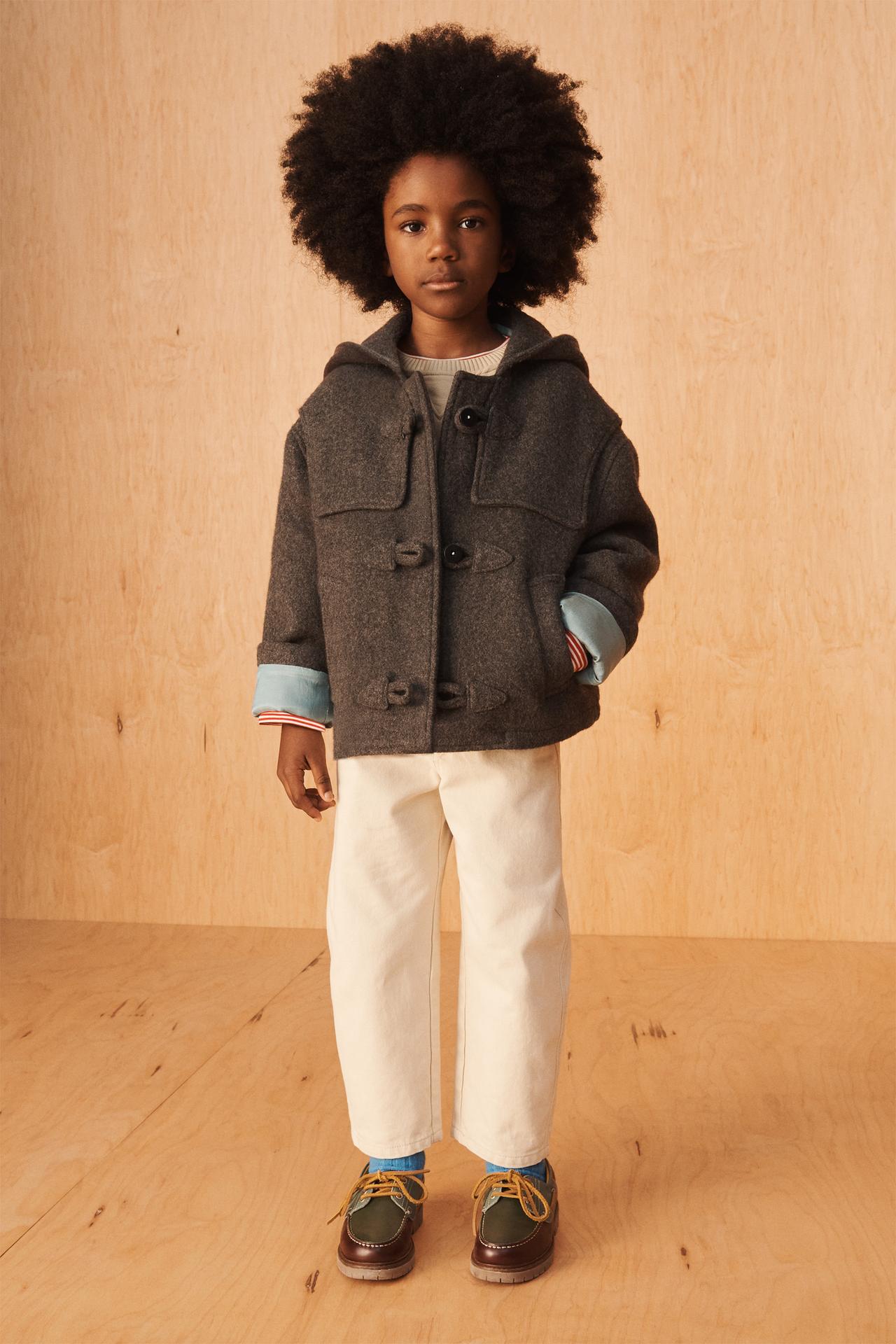 LIMITED EDITION WOOL BLEND FROG FASTENING DUFFLE COAT