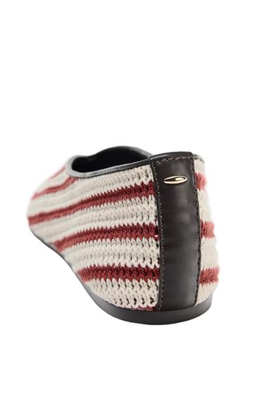 BALLERINA MIT STREIFEN - Mehrfarbig von Zara