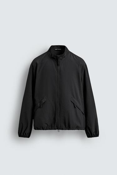Zara 科技布料夾克 LIMITED EDITION - 黑色
