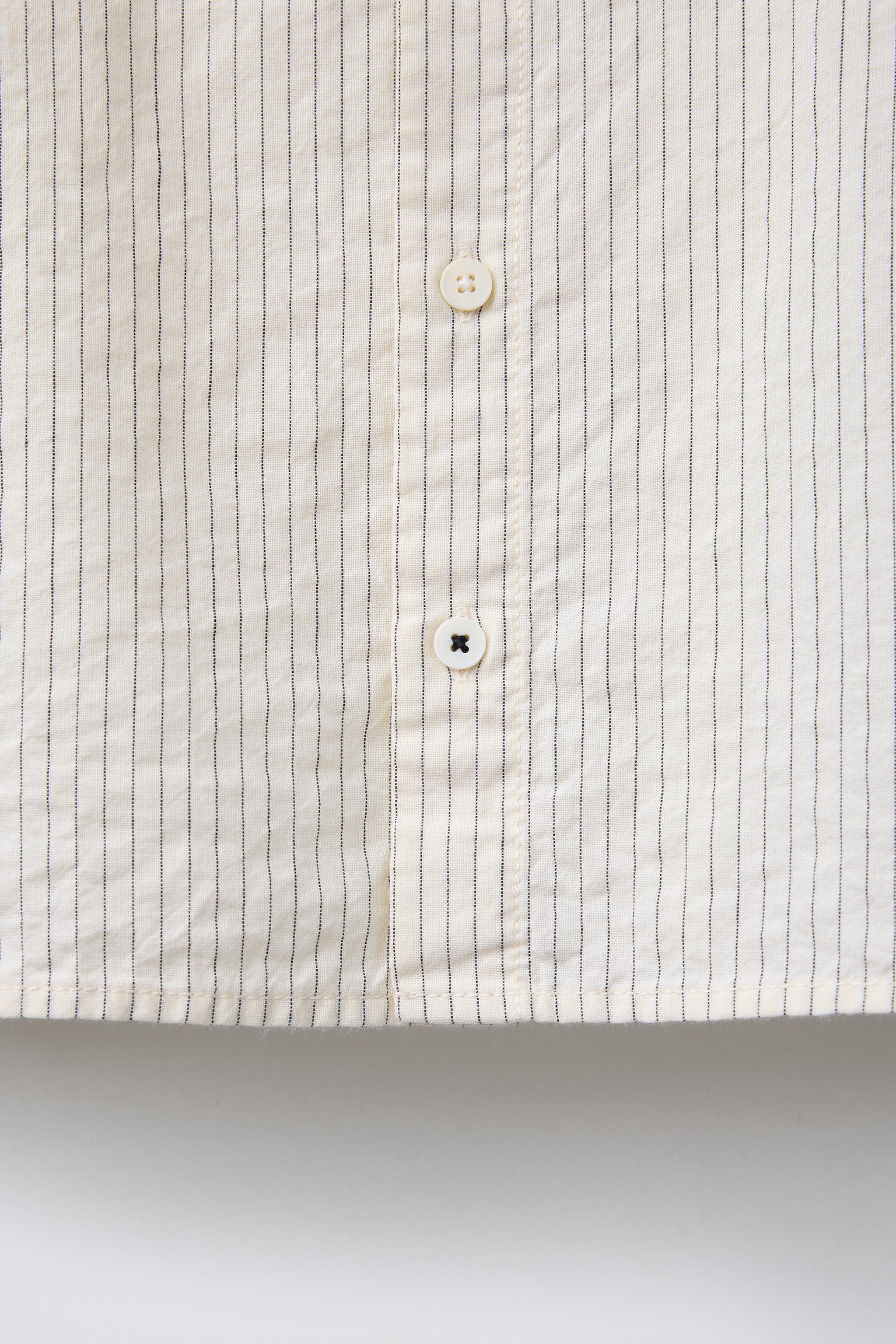 レコードさん　または　まとめ様Button Down Striped COMME des GARCONS PLAY Striped Shirt in Stripe | FWRD