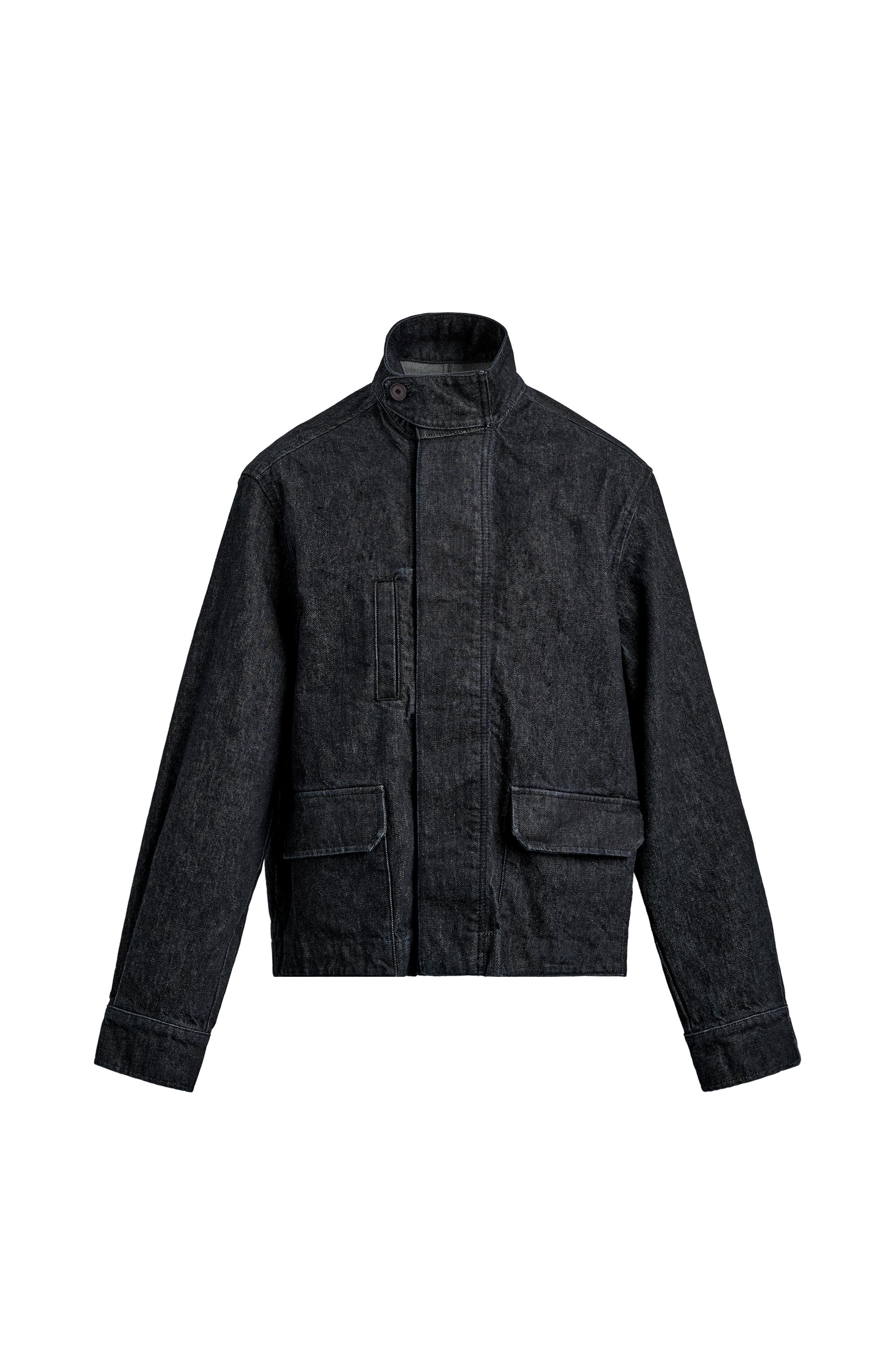 DENIM JACKET WITH POCKETS