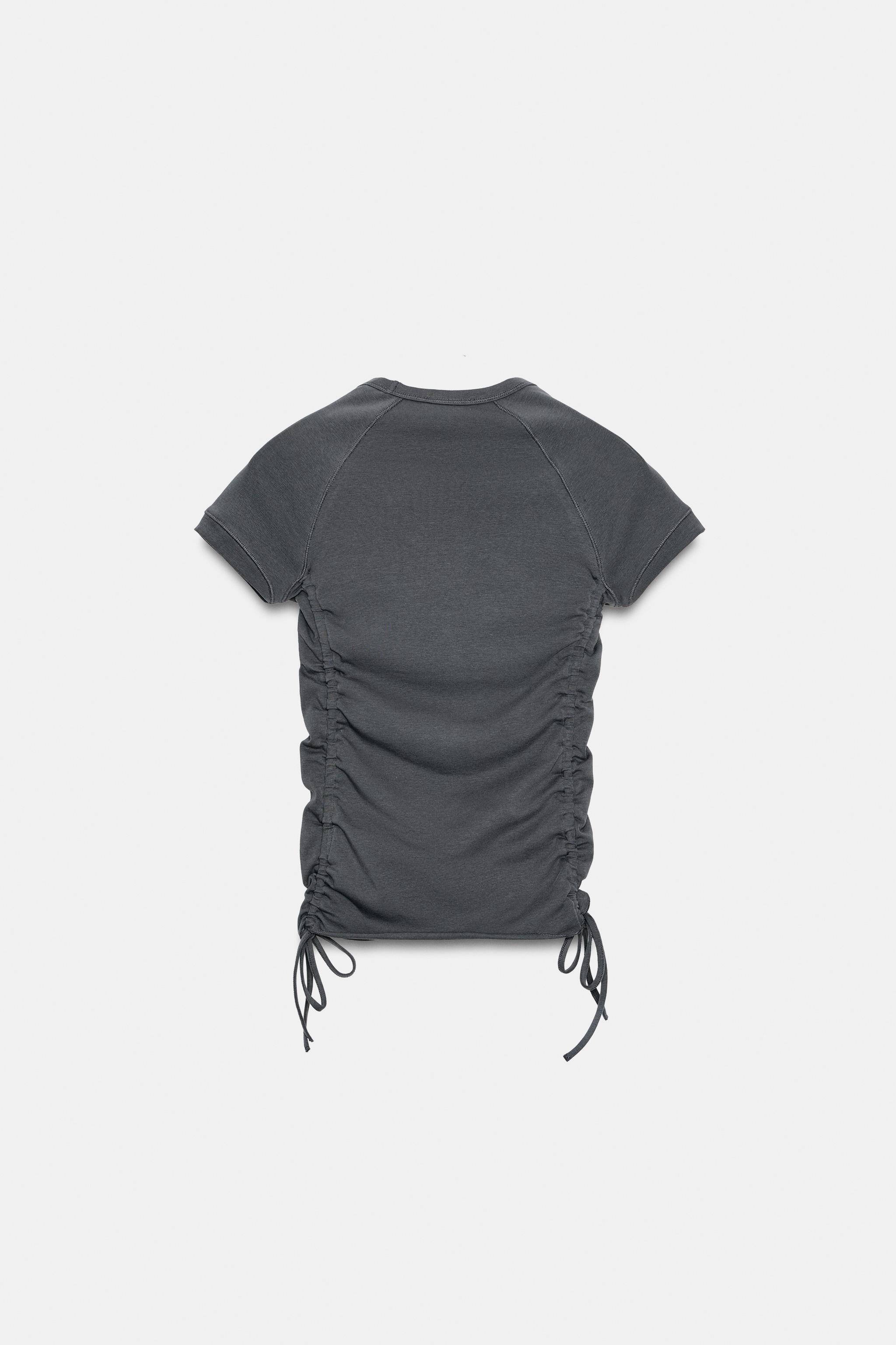 AYARLANABİLİR BÜZGÜLÜ T-SHIRT - Görsel 6