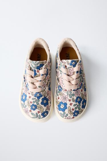 TENNIS FLEURS - Blanc écru de Zara - Image 4