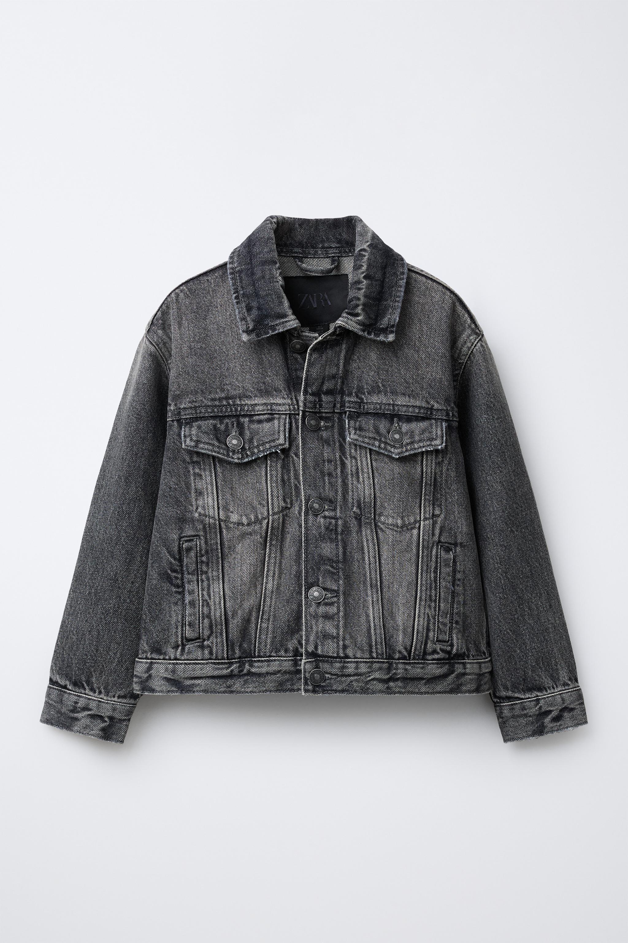 デニムジャケット - グレー | ZARA Japan / 日本