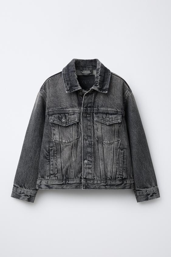 DENIM JACKET - Gray | ZARA United States