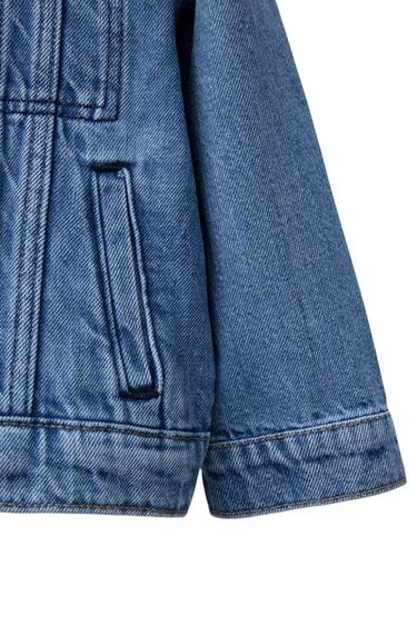 BASIC DENIM JACKET - Mid-blue by Zara