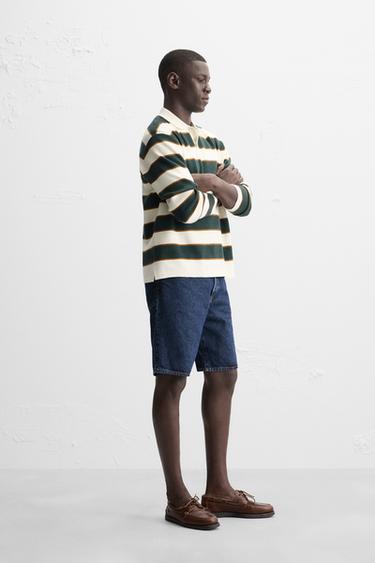 POLO MAILLE SOFT - Raie verte de Zara - Image 3