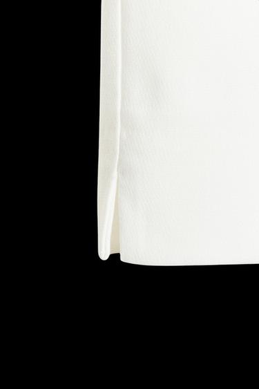 PANTALÓN TOBILLERO SOFT - Blanco roto de Zara