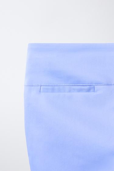 CAPRI TROUSERS WITH VENTS - Blue by Zara - Image 3