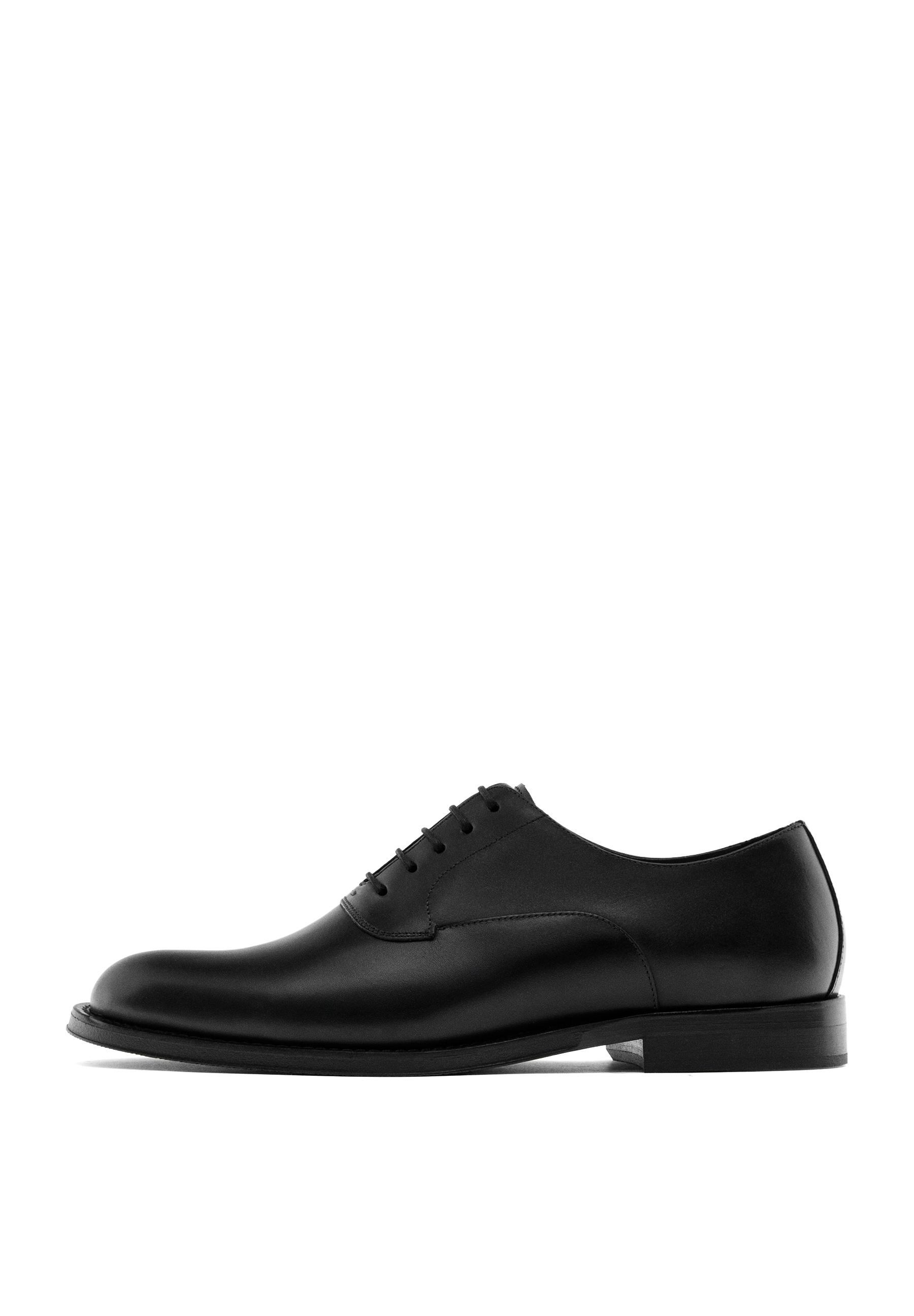 Smart leather shoes — Black
