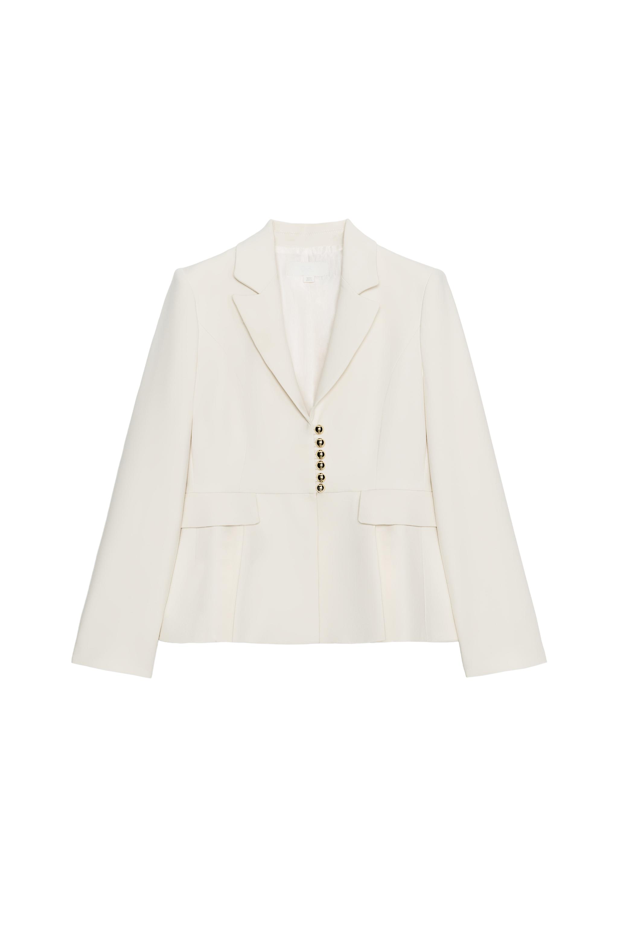 BLAZER PEPLUM HOMBRERAS