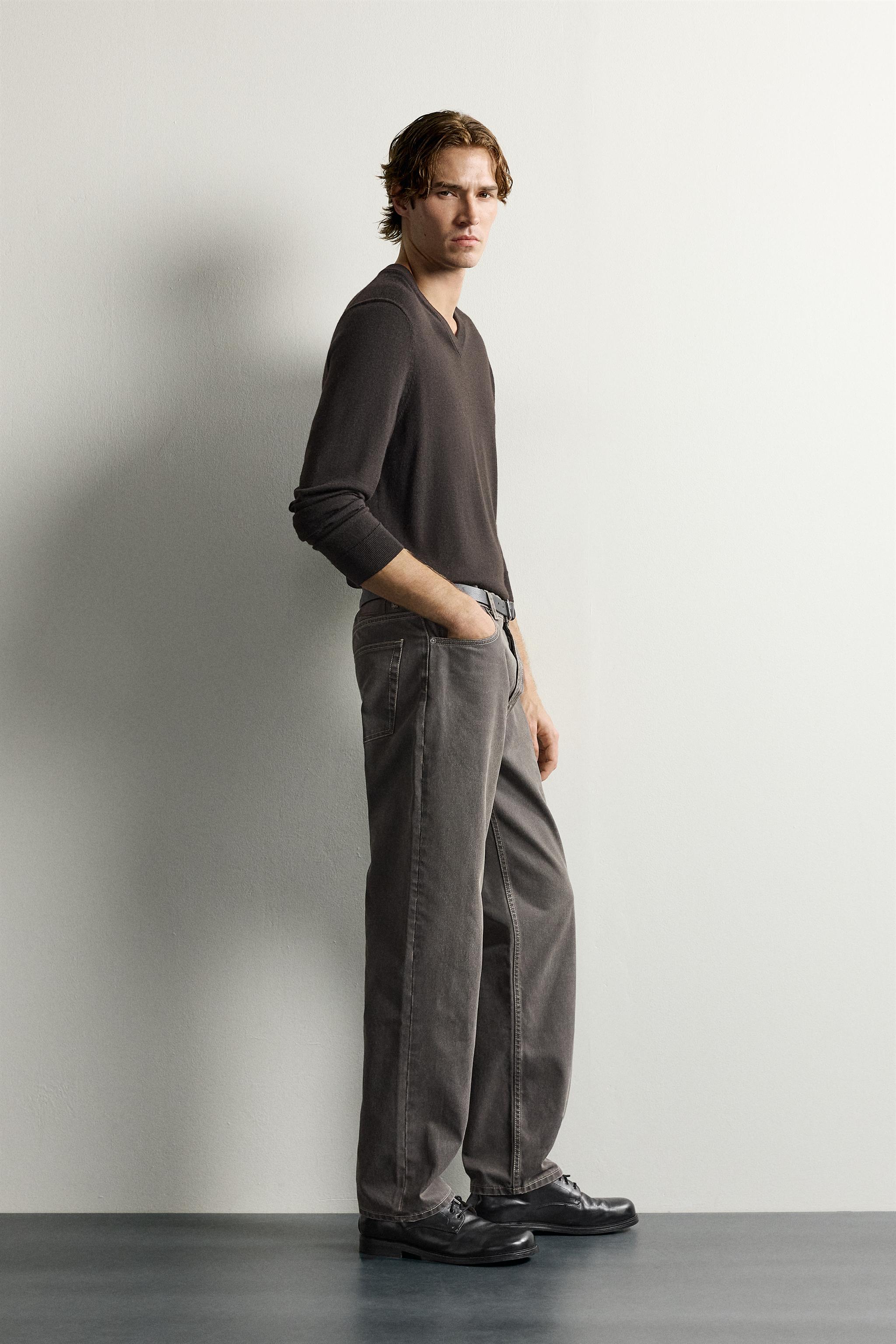 STRAIGHT FIT PANTS