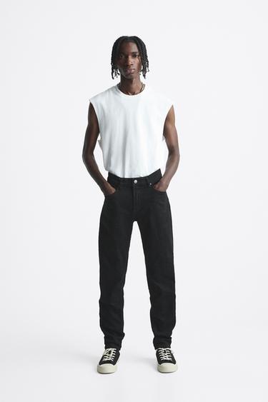 Zara SLIM FIT JEANS - Black