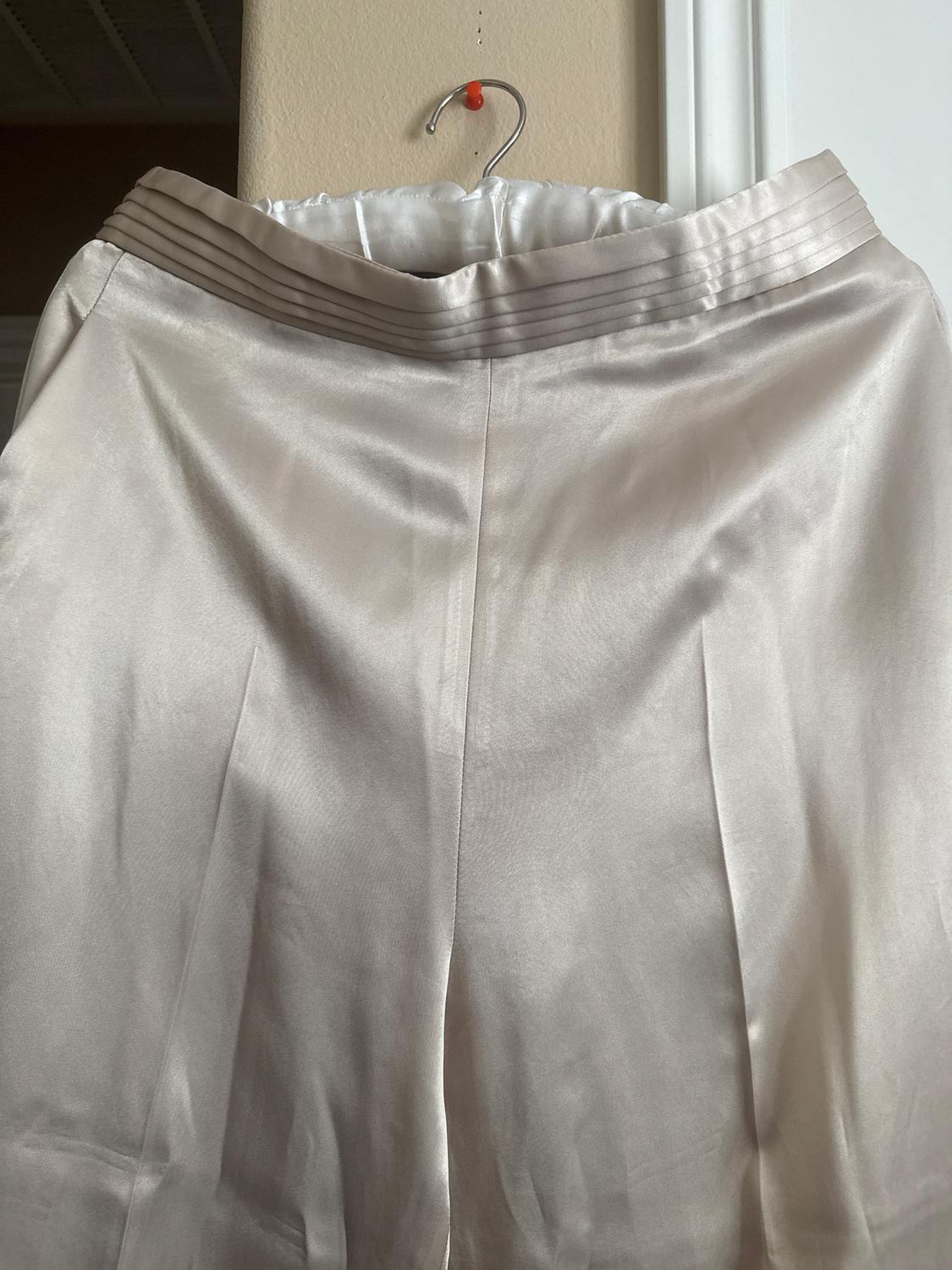 LIMITED EDITION SATIN EFFECT WIDE LEG PANTS - Image 3