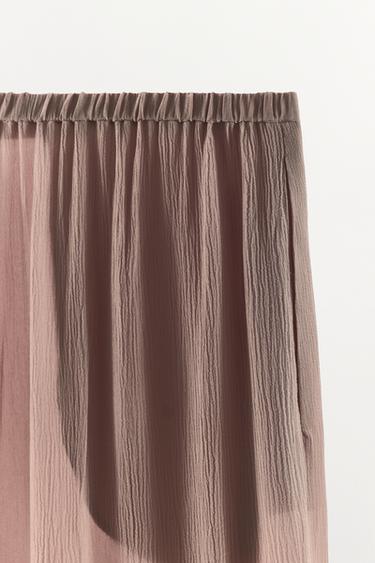 PANTALON 100% VISCOSE - Violets de Zara - Image 5