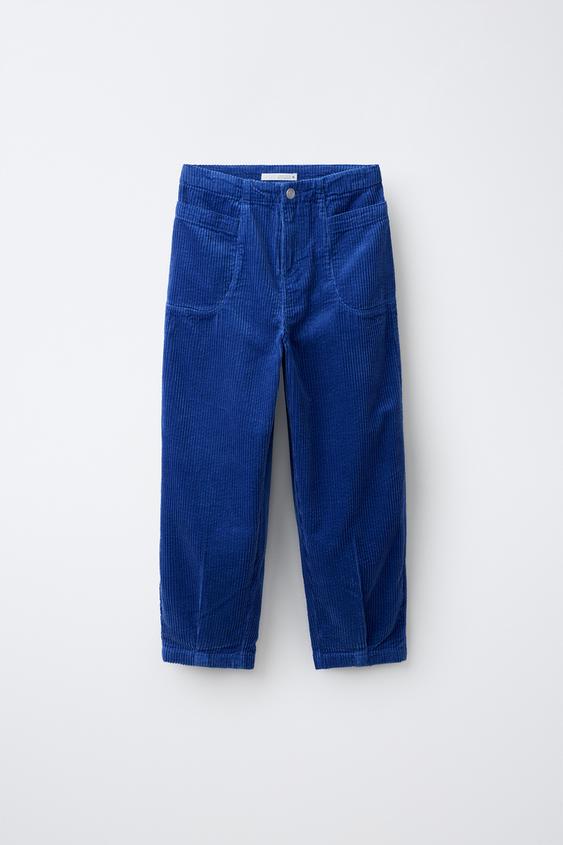 BARREL-CORDHOSE - Bläulich von Zara - Bild 0