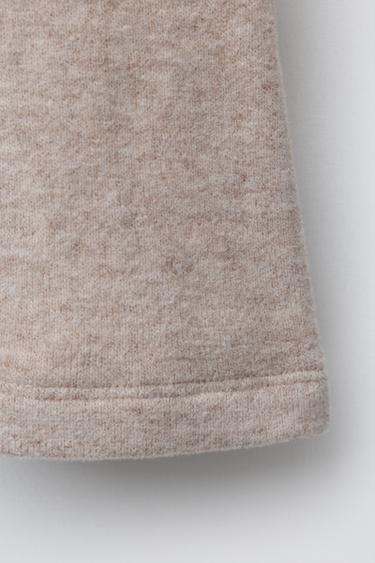 SOFT-TOUCH FLARED LEGGINGS - Sand / Marl by Zara - Image 3