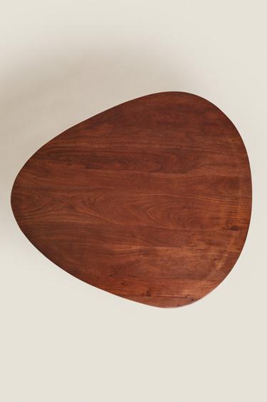 IRREGULAR ACACIA CENTRE COFFEE TABLE - Brown by Zara - Image 4