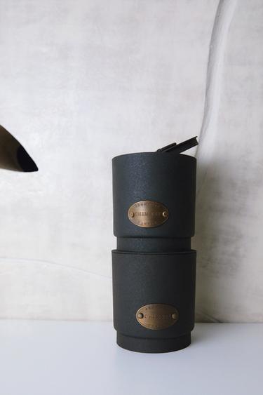 (310 G) CHIMNEY - DUFTLYS - grøn fra Zara