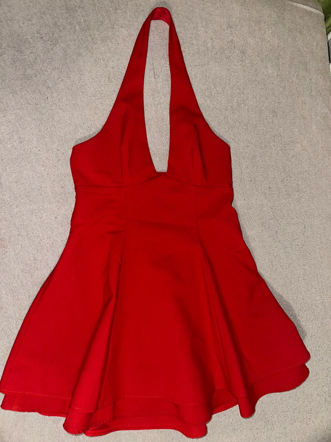 HALTER TWO-LAYER DRESS - Image 2