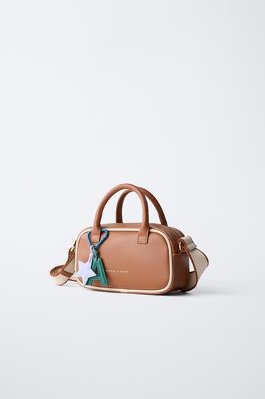 CHARM CROSSBODY BAG - Brown by Zara - Image 1