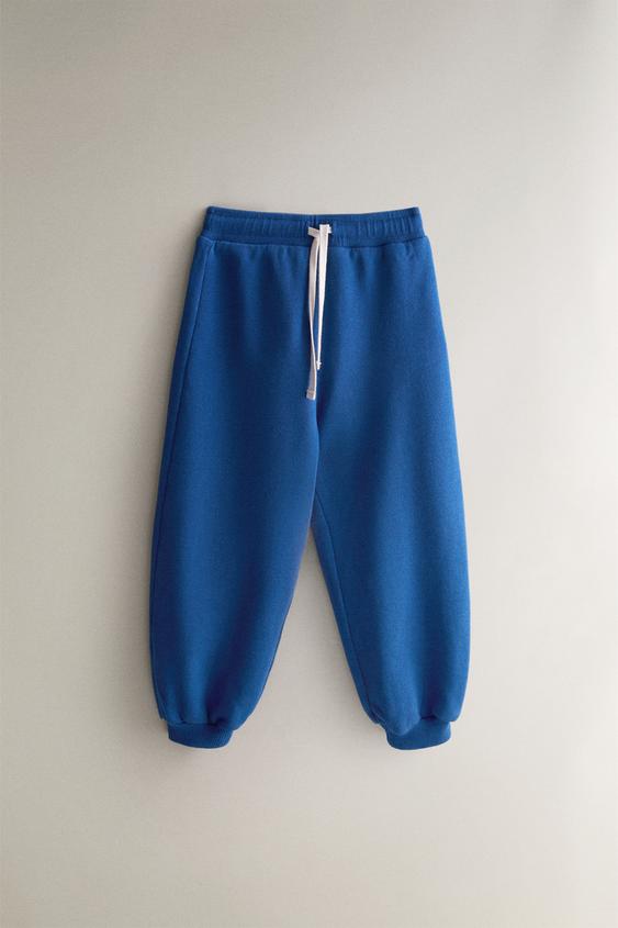 CHILDREN'S FLEECE TROUSERS - بحري الخاص بـ Zara - صورة 0