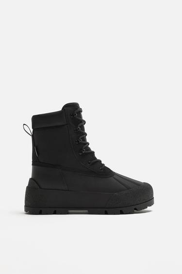 BOTA DE MONTAÑA IMPERMEABLE - Multicolor de Zara