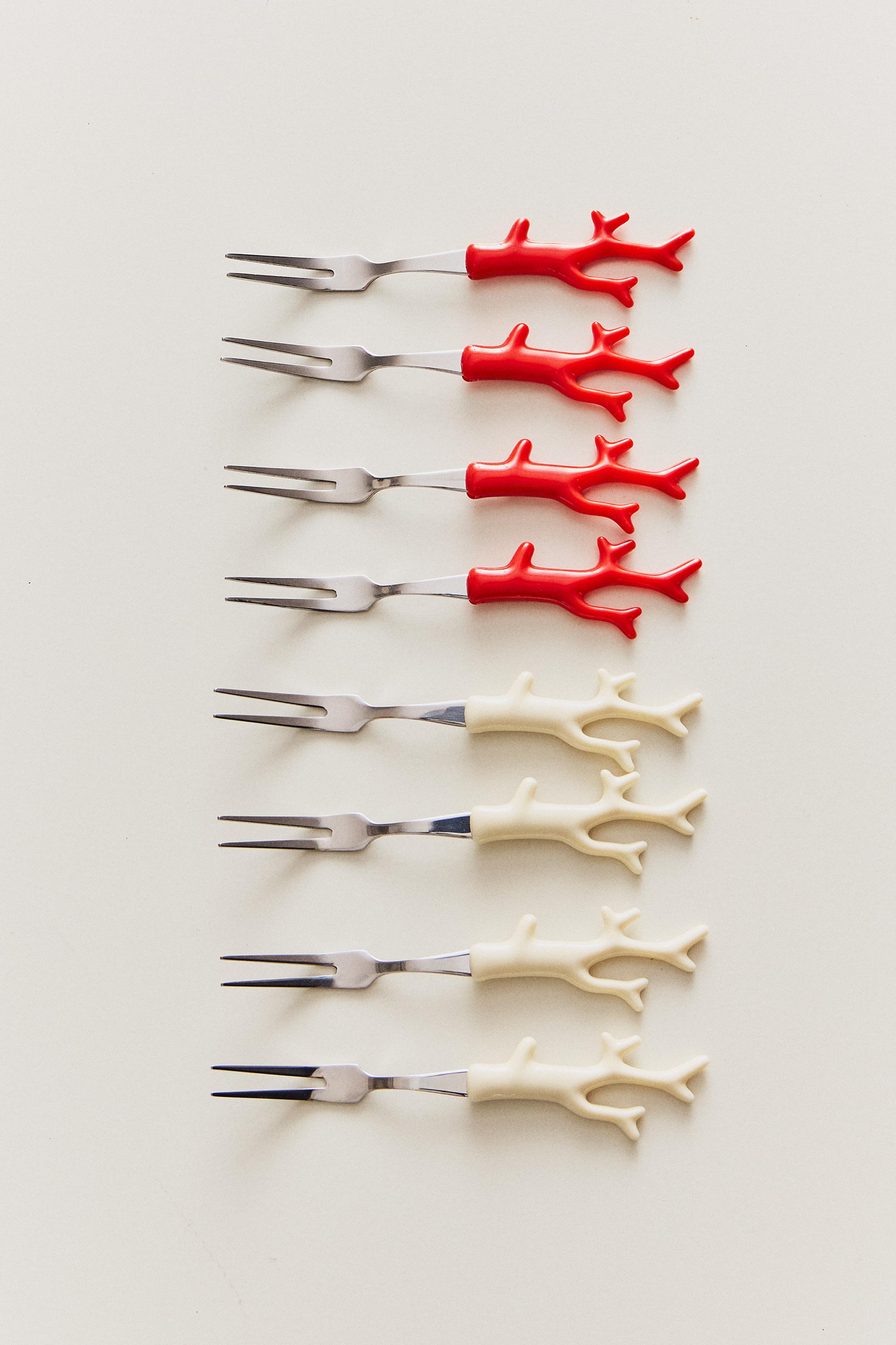CORAL MINI FORK SET (PACK OF 8)