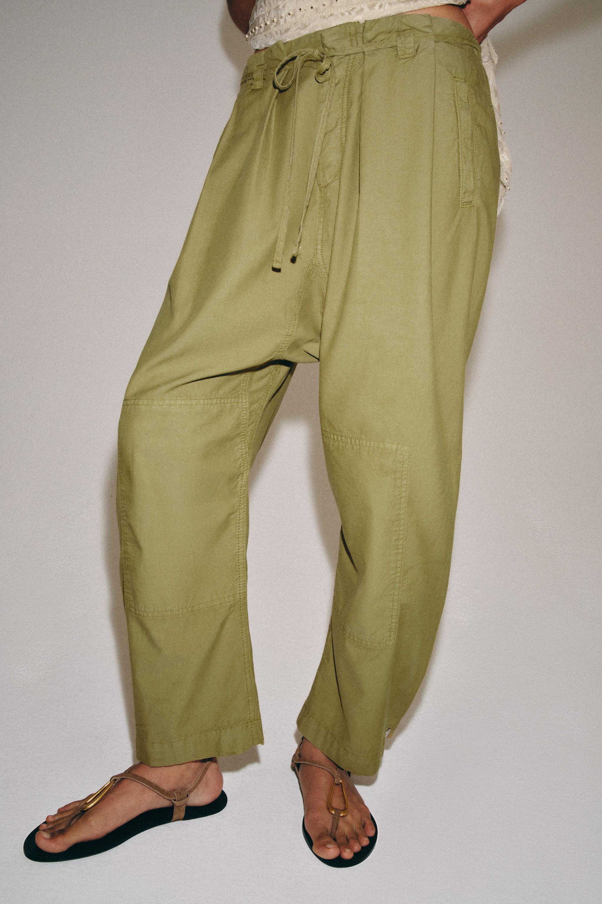 Женские брюки Zara ZW COLLECTION JOGGER PANTS — фото 2