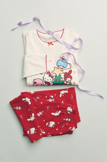 AGES 6-14 / HELLO KITTY AND FRIENDS © SANRIO PYJAMAS - Red by Zara