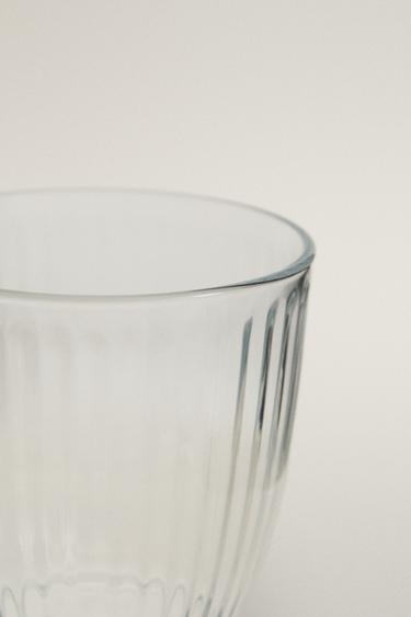 VERRE VERRE RECYCLABLE LIGNES - Transparent de Zara - Image 2