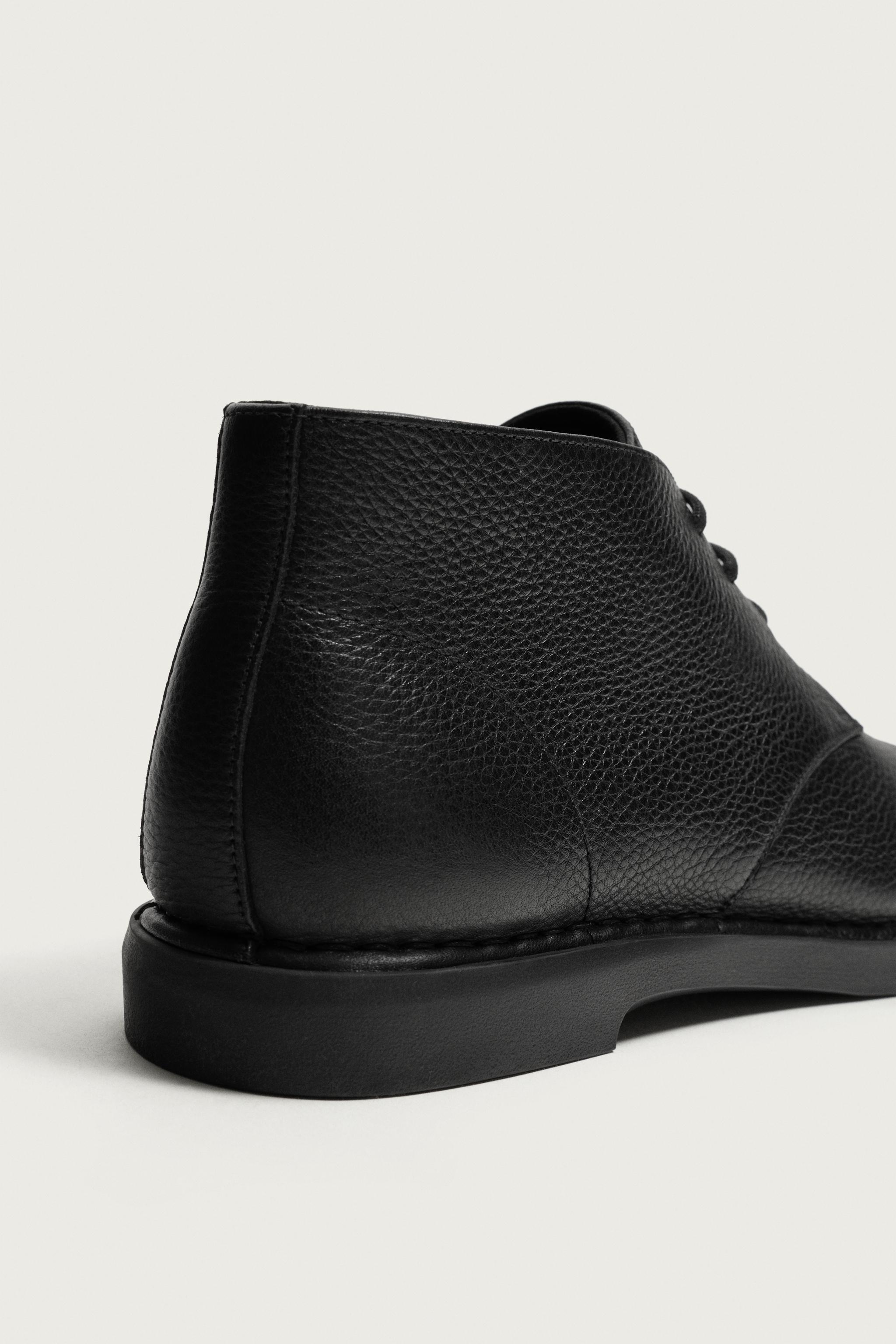BOTTINES EN CUIR
