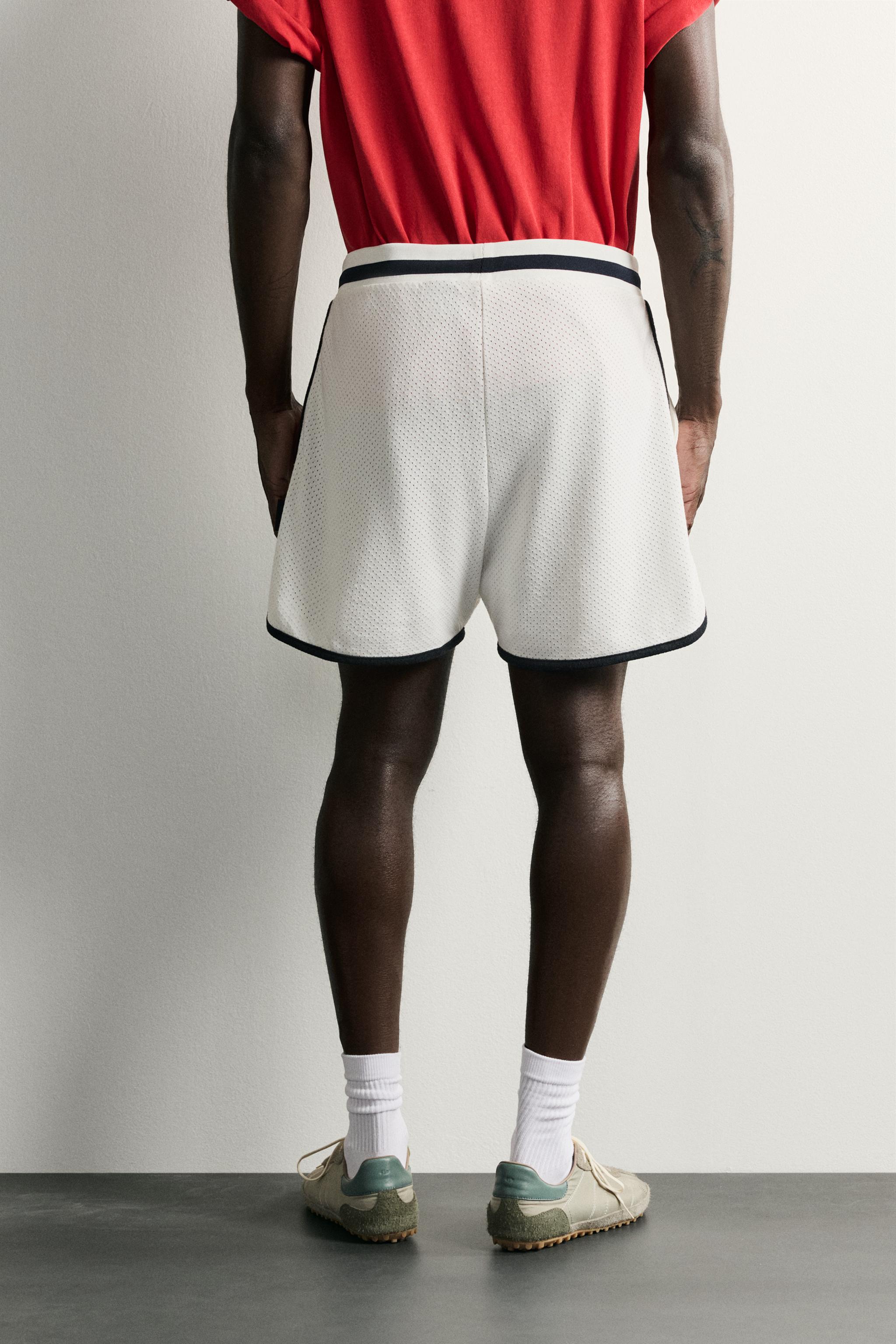 Мужские шорты Zara FRANCE 98 FIFA WORLD CUP™ FIFA CLASSICS CONTRAST SHORTS — фото 3