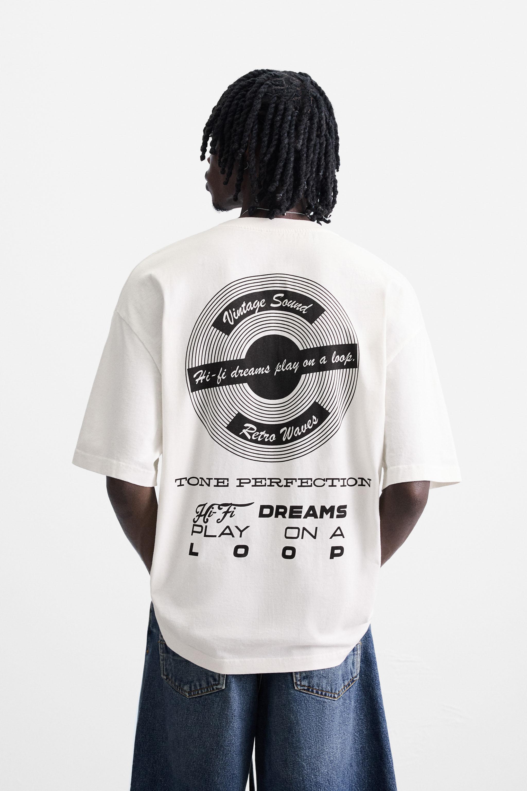 Tシャツ・カットソー T-SHIRT WITH GRAPHIC PRINT Graphic Short Stack T-shirt - White | Levi's® US