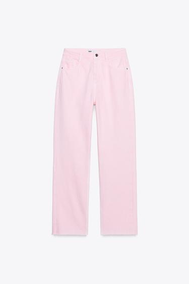JEAN Z1975 DROIT À TAILLE HAUTE - Rose de Zara - Image 5