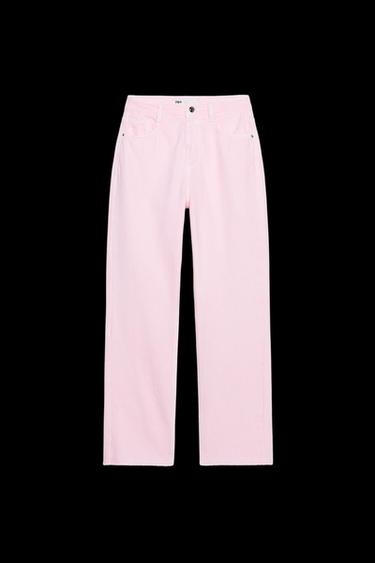 Z1975 HIGH-RISE STRAIGHT JEANS - Pink by Zara - Image 0