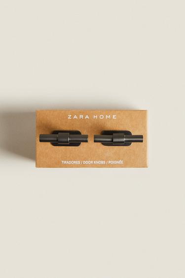 PACK OF LONG METAL HANDLES (PACK OF 2) - Grey by Zara - Image 5