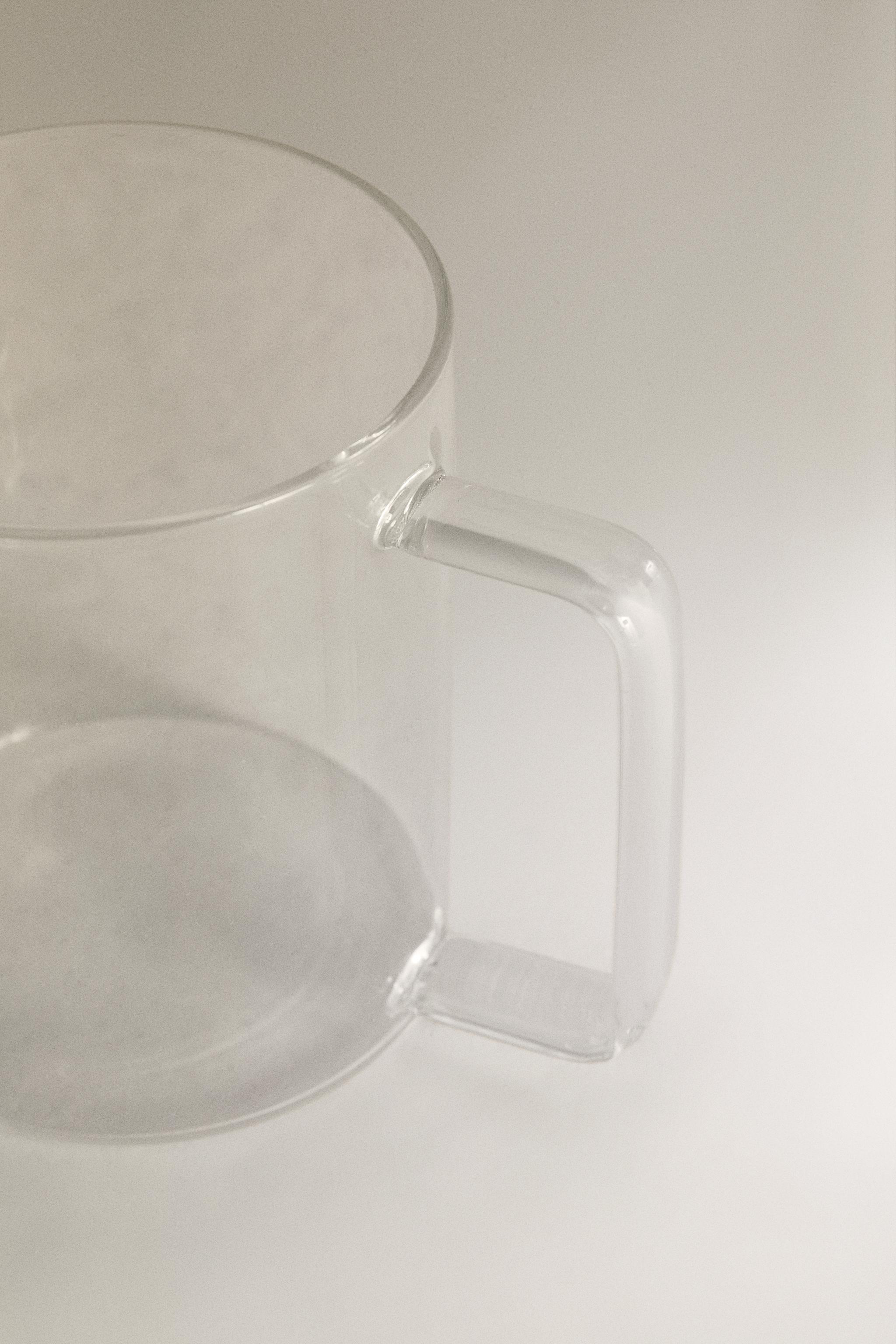 BOROSILICATE GLASS MUG - Transparent | ZARA United States