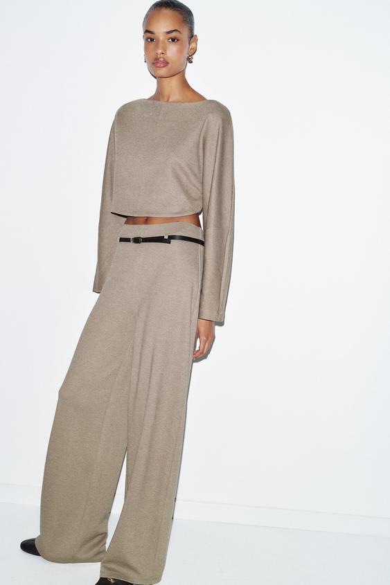 LONG SLEEVE CROP TOP