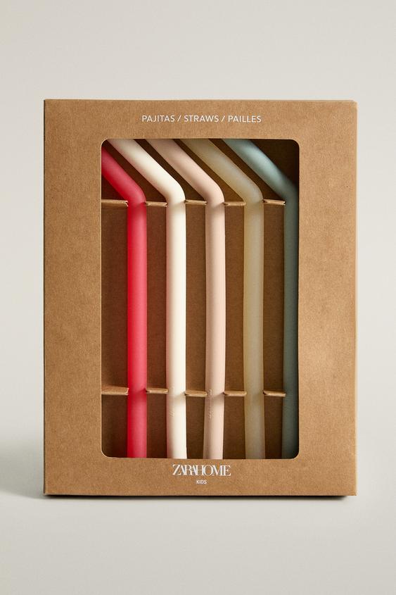 ENSEMBLE PAILLES SILICONE ENFANT (LOT DE 5) - Multicolore de Zara - Image 3