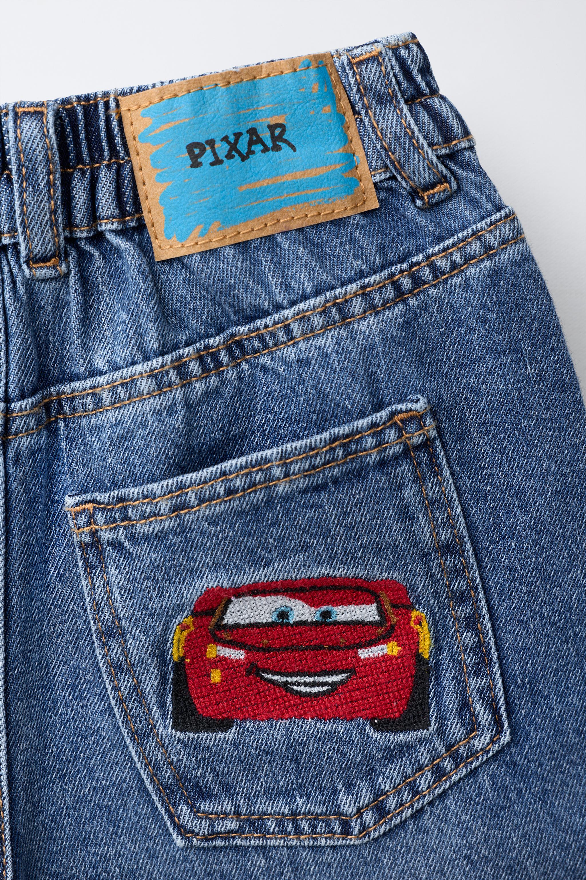 Детские шорты Zara © DISNEY PIXAR DENIM SHORTS — фото 4